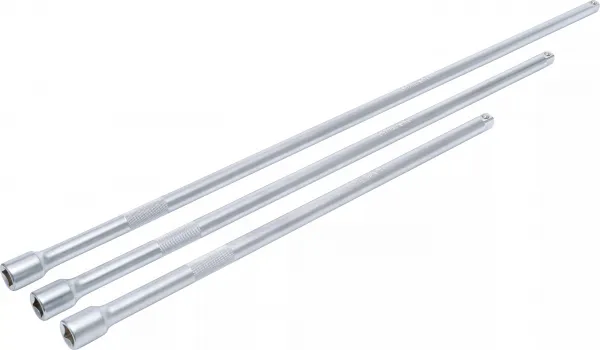 BGS Technics BGS predlžovacie nadstavce 1/2" – sada 450 / 600 / 750 mm (3-dielna)