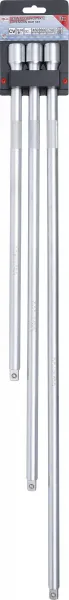 BGS Technics BGS predlžovacie nadstavce 1/2" – sada 450 / 600 / 750 mm (3-dielna)