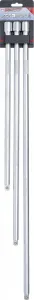 BGS Technics BGS predlžovacie nadstavce 1/2" – sada 450 / 600 / 750 mm (3-dielna)