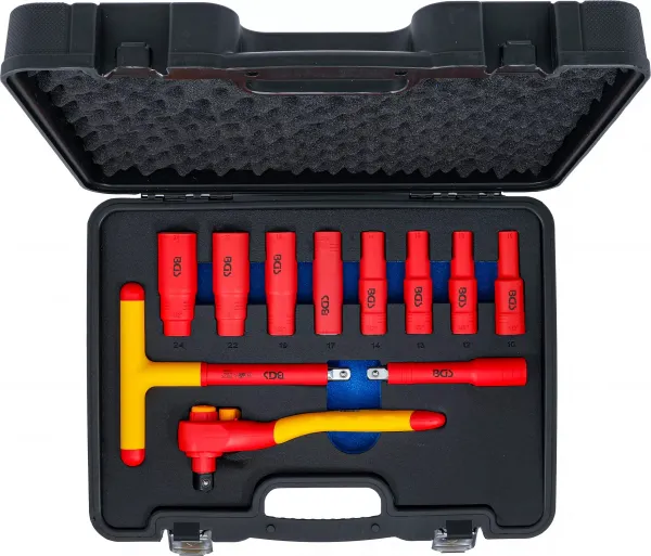 BGS Technics BGS VDE sada nástrčných kľúčov 1/2" – 10–24 mm (11-dielna)