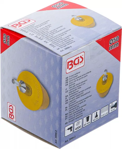 BGS Technics BGS gumový odstraňovač fólií – kužeľový, 50 mm