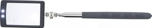 BGS Technics LED teleskopické inšpekčné zrkadlo – 290 až 876 mm