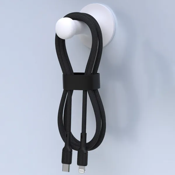 Dudao L9X kábel USB-C – Lightning, 30W, 2 m, čierny