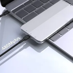 Dudao L9X kábel USB-C – Lightning, 30W, 2 m, čierny