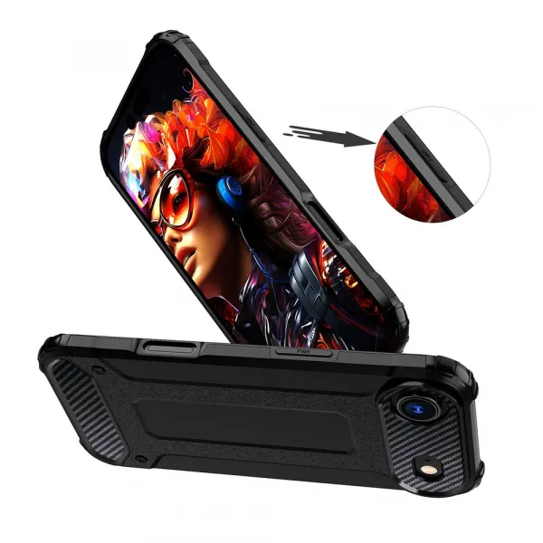 Hybrid Armor iPhone Air, čierne