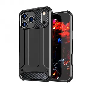 Hybrid Armor iPhone 17 Pro, čierne