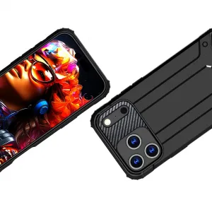 Hybrid Armor iPhone 17 Pro, čierne