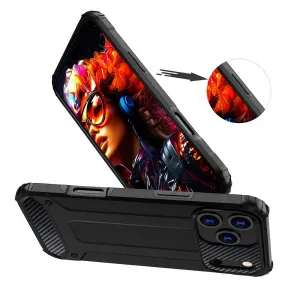 Hybrid Armor iPhone 17 Pro, čierne