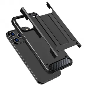 Hybrid Armor iPhone 17 Pro, čierne