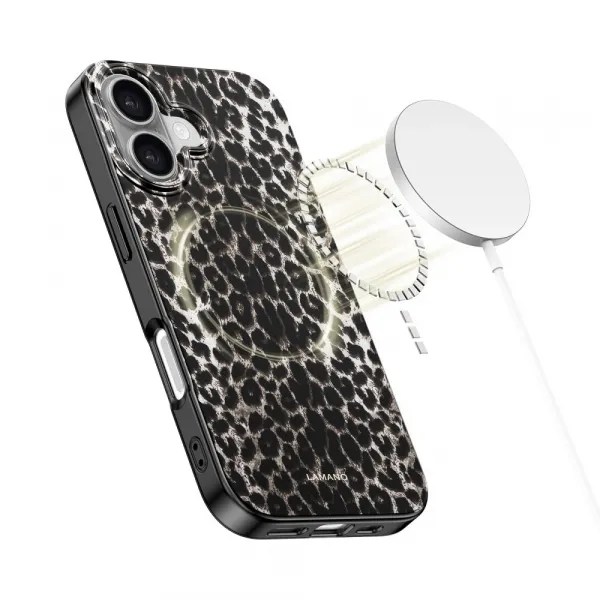 Tech-Protect Lamano MagSafe kryt na iPhone 17, leopard