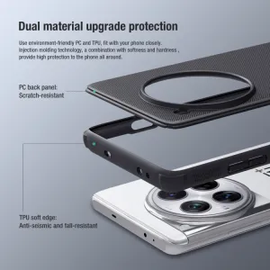 NILLKIN FROSTED Ochranný kryt pre OnePlus 12 čierny