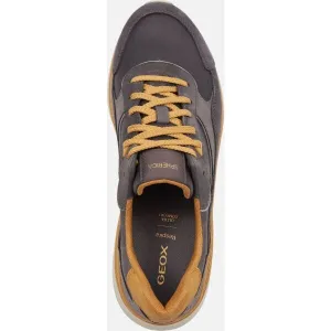 Grey men's sneakers Geox Spherica Actif X1 - Men's