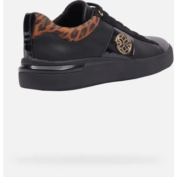 Black women's sneakers Geox Dalyla - Women's