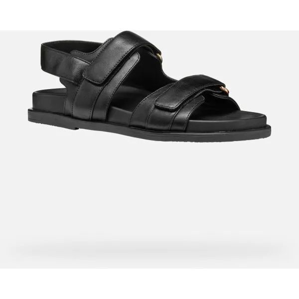 Black women's sandals Geox Adelash - Women's