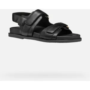 Black women's sandals Geox Adelash - Women's