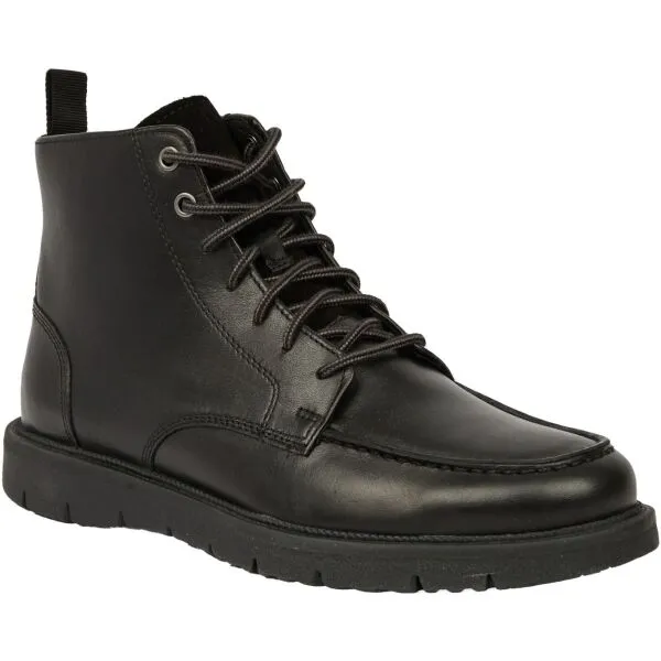 Black men's ankle boots Geox Pove - Men's