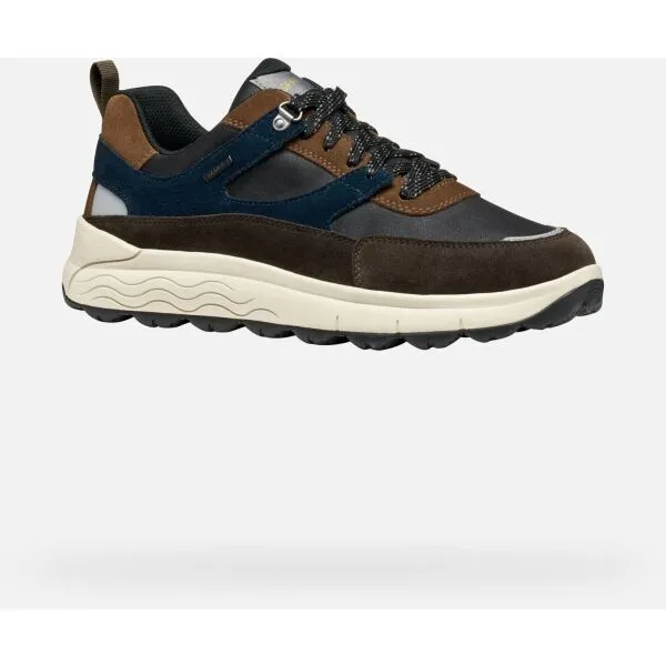 Dark brown men's sneakers Geox Spherica 4X4 B ABX - Men's