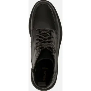 Black men's ankle boots Geox Pove - Men's