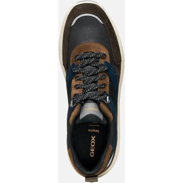 Dark brown men's sneakers Geox Spherica 4X4 B ABX - Men's