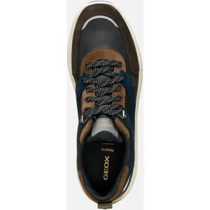 Dark brown men's sneakers Geox Spherica 4X4 B ABX - Men's