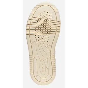 White Girls Geox Lestrella Sneakers - Girls
