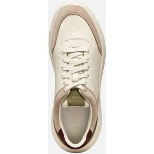 Cream women's sneakers Geox Nebula 2.0 - Women's