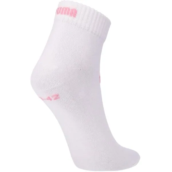 Puma ELEMENTS UNISEX PLAIN QUARTER 3P Unisex ponožky, ružová, veľkosť 35-38