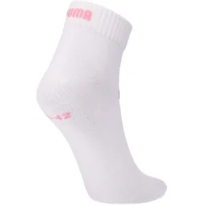 Puma ELEMENTS UNISEX PLAIN QUARTER 3P Unisex ponožky, ružová, veľkosť 35-38