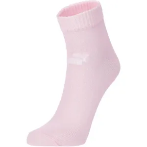 Puma ELEMENTS UNISEX PLAIN QUARTER 3P Unisex ponožky, ružová, veľkosť 35-38