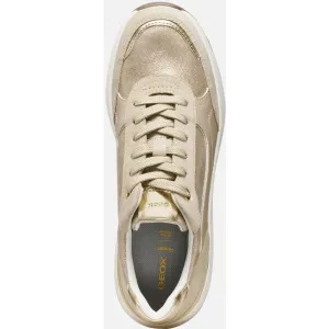 Cream women's sneakers Geox Spherica EC13 - Women's