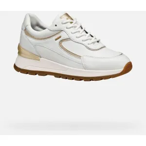 White women's sneakers Geox Desya ABX - Women's