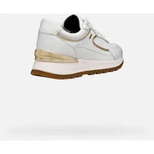 White women's sneakers Geox Desya ABX - Women's