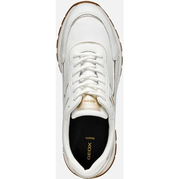 White women's sneakers Geox Desya ABX - Women's