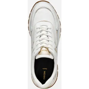 White women's sneakers Geox Desya ABX - Women's