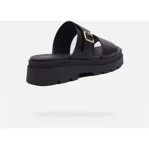 Black women's slippers Geox Adacter S - Women's