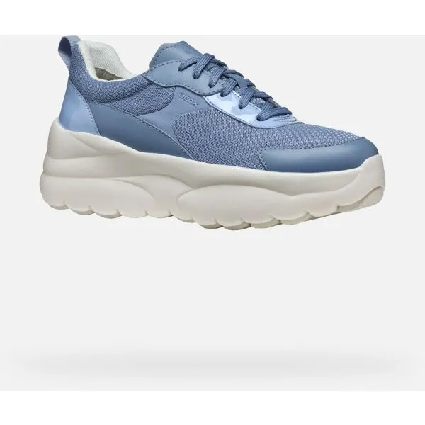 Light blue women's sneakers Geox Xtors - Women's