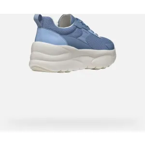 Light blue women's sneakers Geox Xtors - Women's