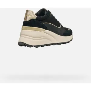 Black women's sneakers Geox Spherica EC13 - Women's