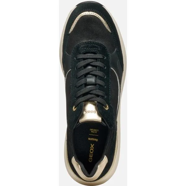 Black women's sneakers Geox Spherica EC13 - Women's