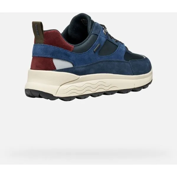 Blue Men's Geox Spherica 4X4 B ABX Sneakers - Men's