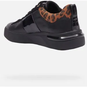 Black women's sneakers Geox Dalyla - Women's