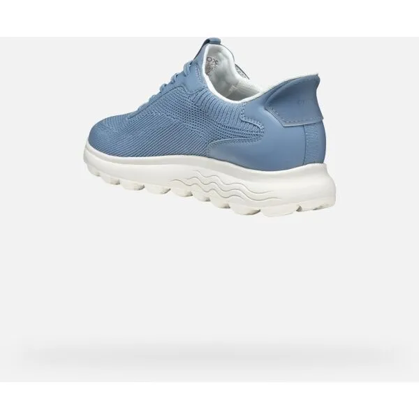 Light blue women's sneakers Geox Spherica Plus - Women's