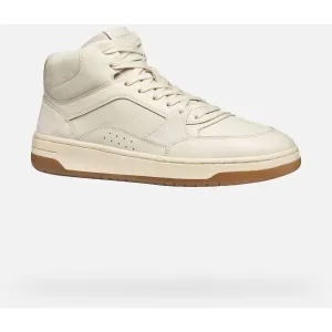 Cream men's sneakers Geox Sedral Court - Men's