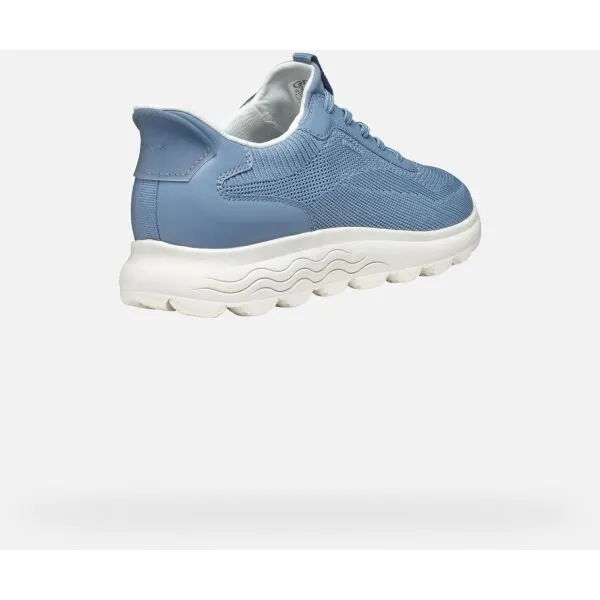 Light blue women's sneakers Geox Spherica Plus - Women's