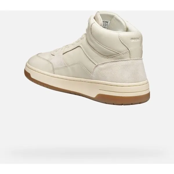 Cream men's sneakers Geox Sedral Court - Men's