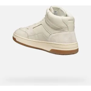 Cream men's sneakers Geox Sedral Court - Men's