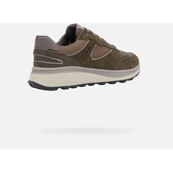 Khaki men's sneakers Geox Spherica Actif X1 - Men's
