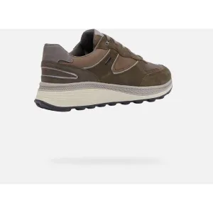 Khaki men's sneakers Geox Spherica Actif X1 - Men's