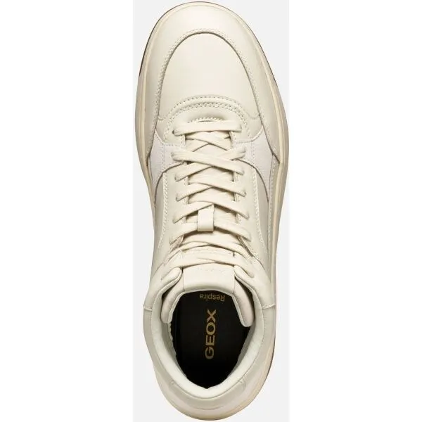 Cream men's sneakers Geox Sedral Court - Men's