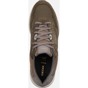 Khaki men's sneakers Geox Spherica Actif X1 - Men's